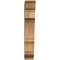 Ekena Millwork Balboa Traditional Rough Sawn Bracket, Western Red Cedar, 6"W x 24"D x 36"H BKT06X24X36BOA01RWR - alternate 3